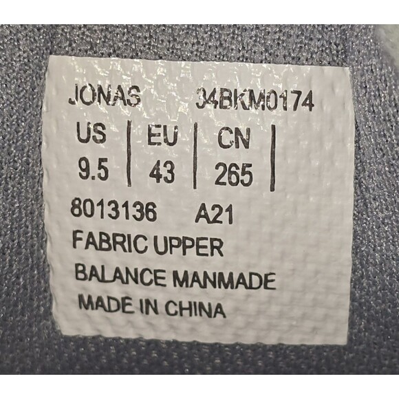 Bikkembergs Jonas Men’s Size 9.5 Gray Suede Fabric Low-Top Sneakers (8013136) - Picture 8 of 9